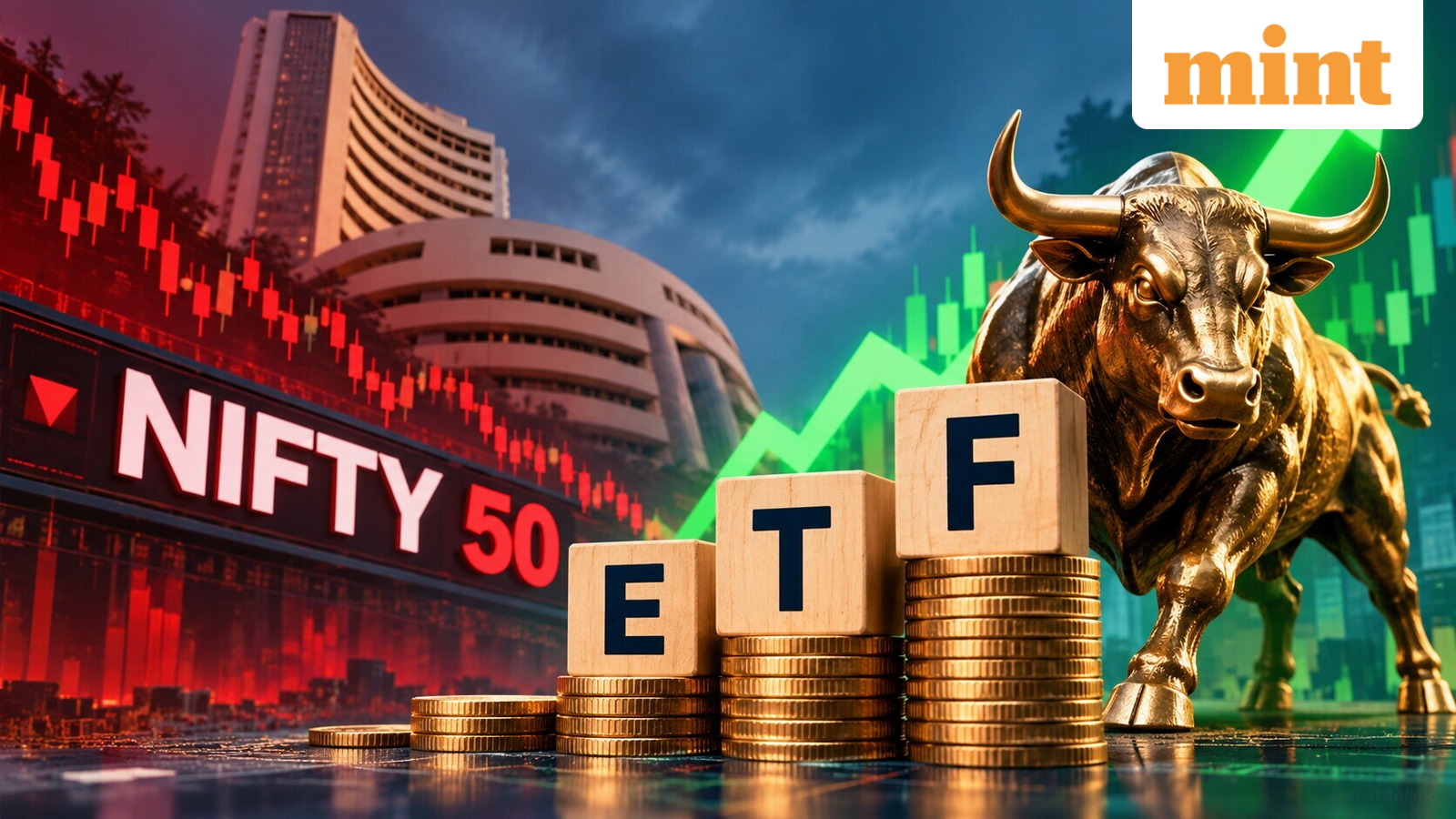 Nifty 50 at 18-month low — Sensex at 32-month low; experts recommend these large-cap ETFs for up to 18% gain in 6 months