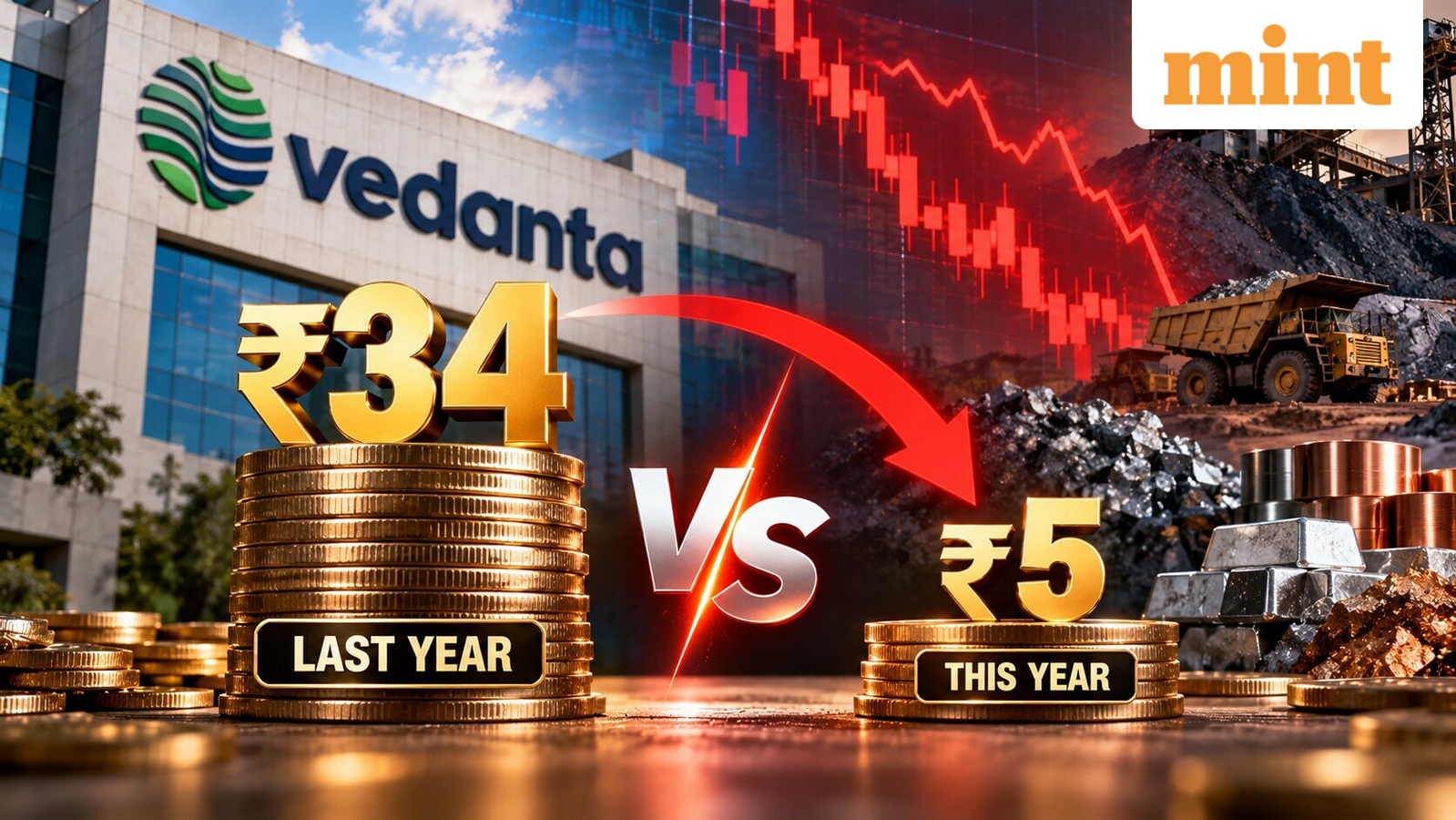 ₹5 dividend vs  ₹34 last year: Why Vedanta’s dividend payout story has fundamentally changed?